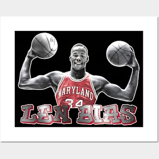 LEN BIAS Posters and Art